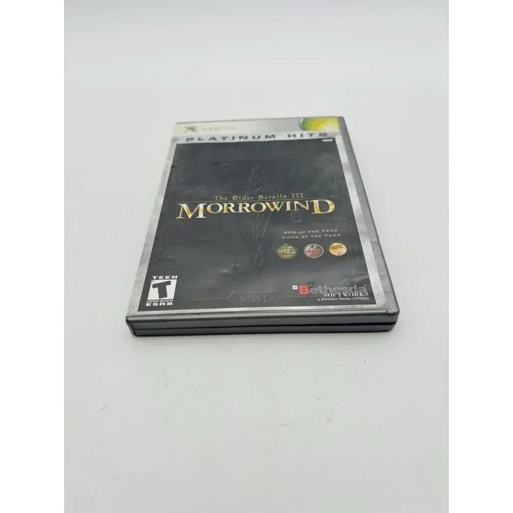 The Elder Scrolls III: Morrowind Platinum Hits Edition - Xbox - Tested Works VG